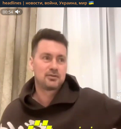    Фото: скриншот из Telegram-канала "headlines | новости, война, Украина"