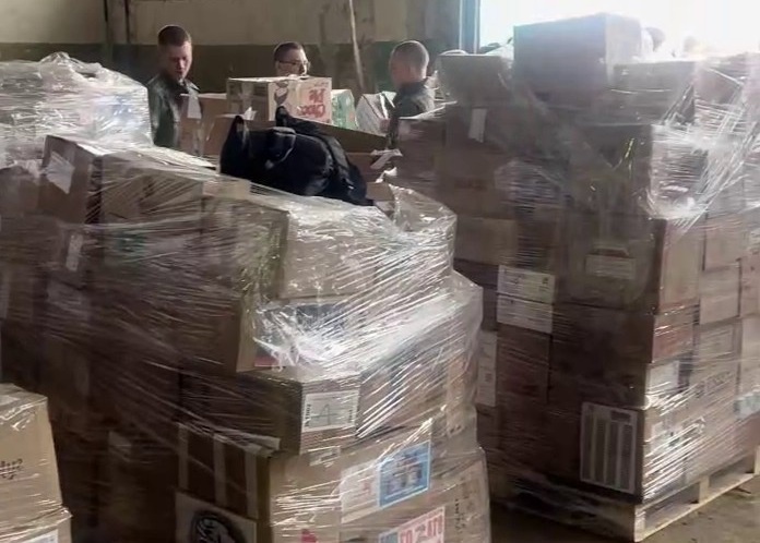    15 тонн гуманитарного груза отправили из Оренбурга в Курскую область Оренбуржье