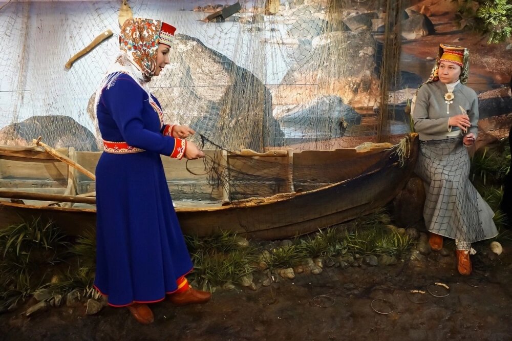 Экспозиция, посвящённая коренным жителям Севера — саамам, занимает особое место в краеведческом музее. Фото:  АиФ/ Наталия Вересова