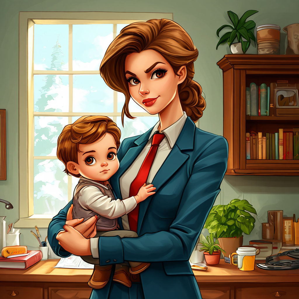 Луна в Козероге - строгая мама с деловой хваткой