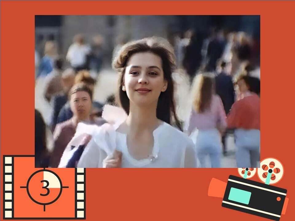 Александра Колкунова в фильме «Танцы на крыше».