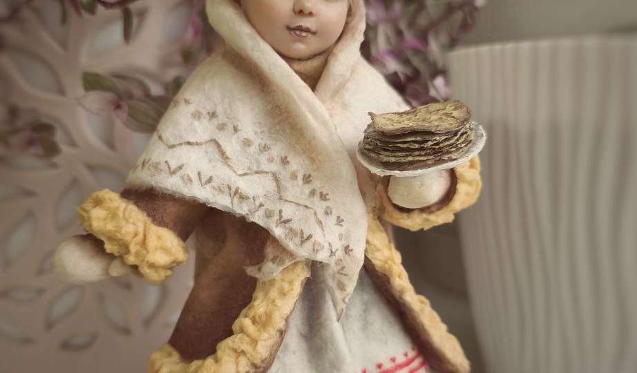 🌸✨ Ватная куколка Аврора ✨🌸