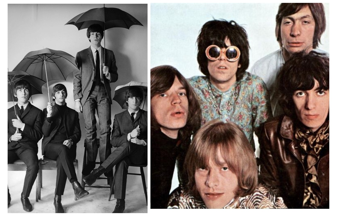 THE BEATLES и THE ROLLING STONES