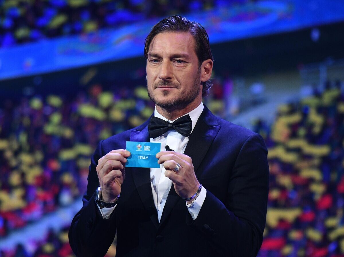    Жеребьевка ЕВРО-2020. Франческо Тотти© РИА Новости / Григорий Сысоев