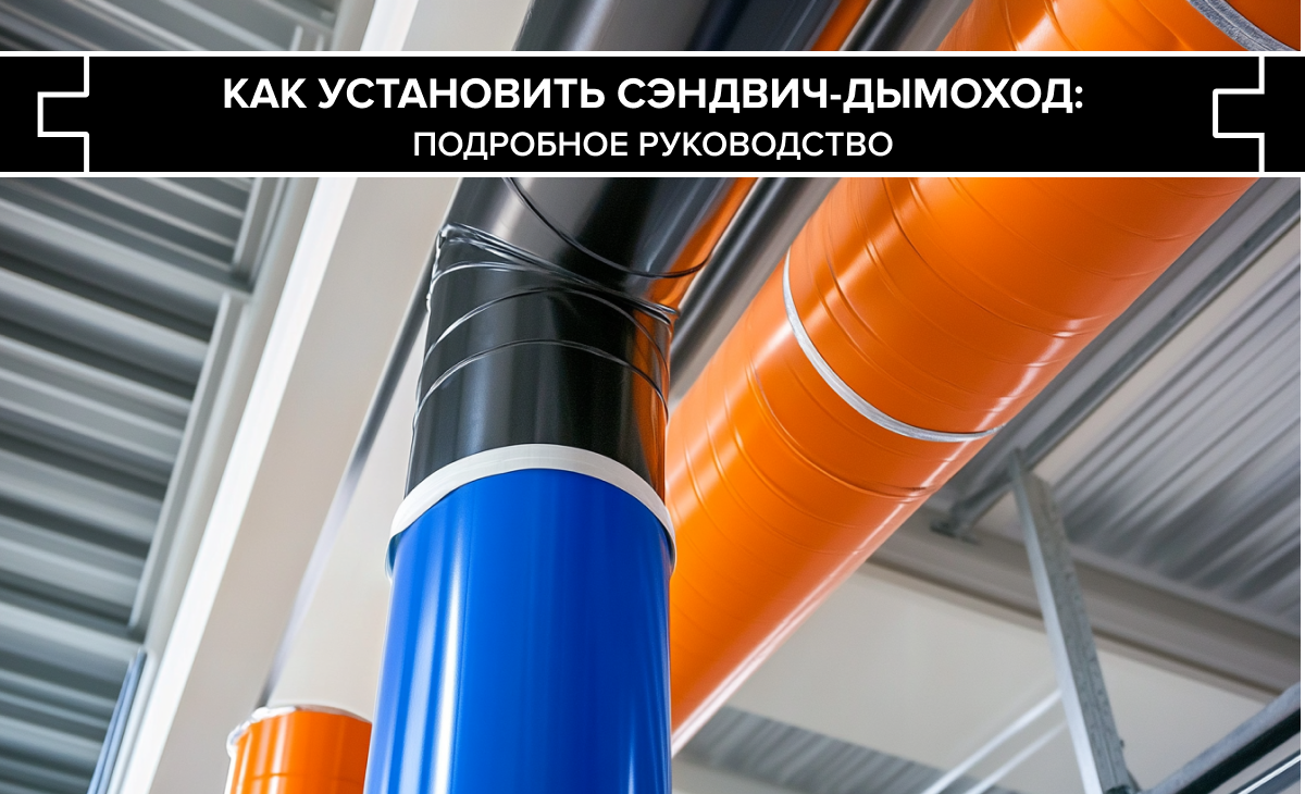 Как правильно установить сэндвич-дымоход: подробное руководство