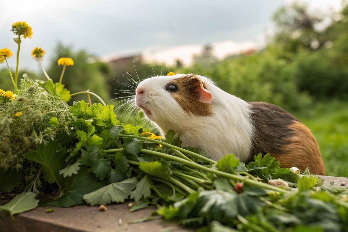 Травы для морских свинок