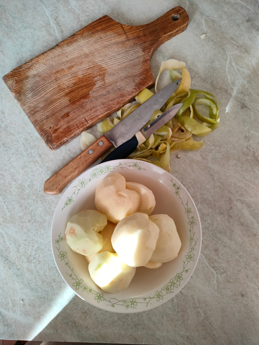 Фото автора. Подготовительный этап