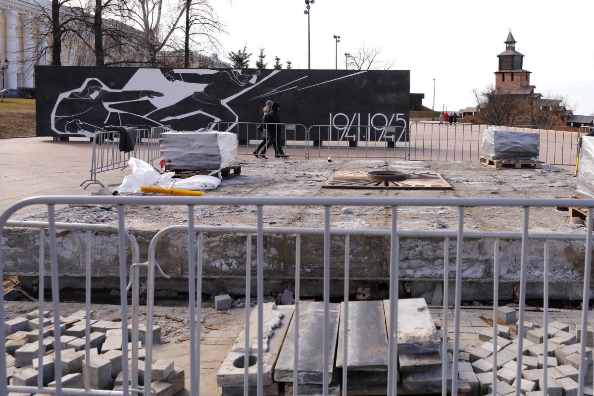    Памятник приведут в порядок перед празднованием 80‑й годовщины Победы в Великой Отечественной войне