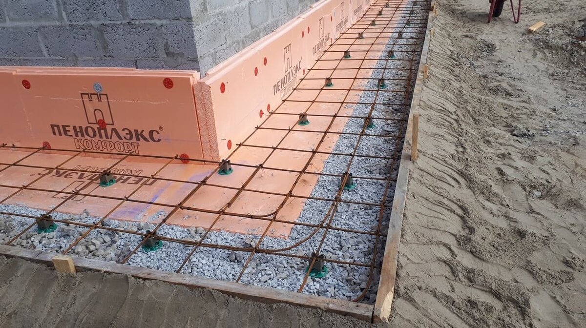 Утеплённая отмостка