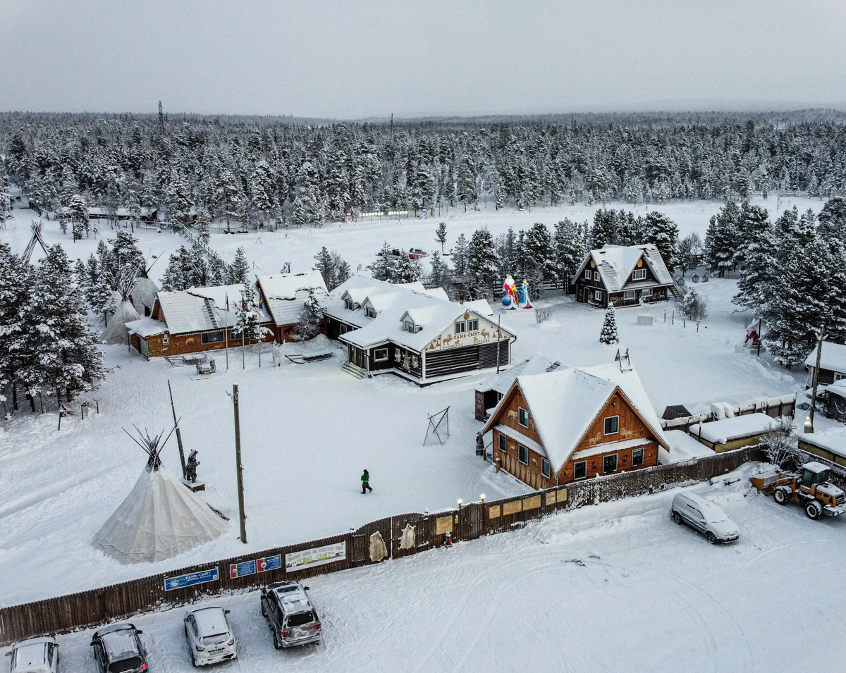 Саамская деревня в Мурманской области