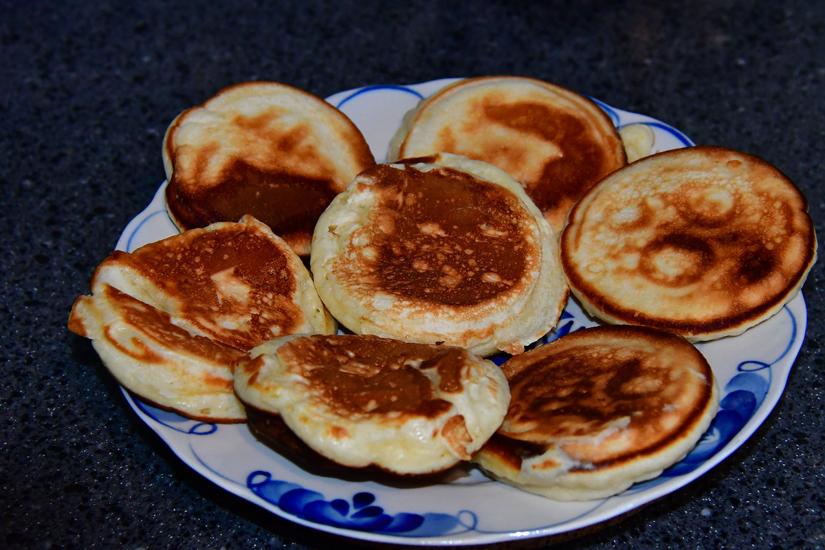 Оладьи на кефире