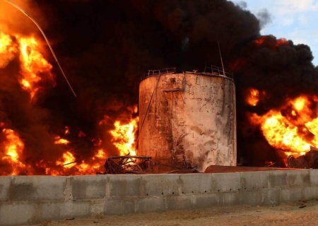    В Мерефе Харьковской области «Герани» уничтожили НПЗ