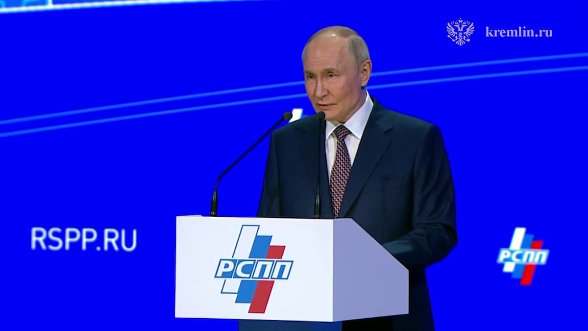    Скриншот видео пресс-службы Кремля