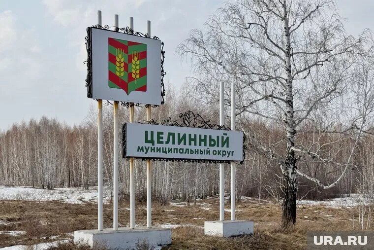 Весенний паводок пришел в села Целинного округа. Фото: Екатерина Сычкова © URA.RU