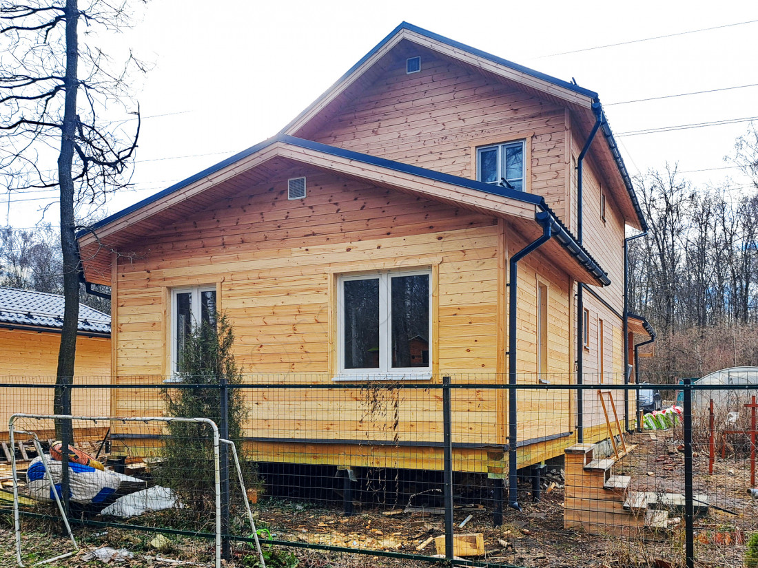 Реконструкция дома из бруса в Подольском районе
