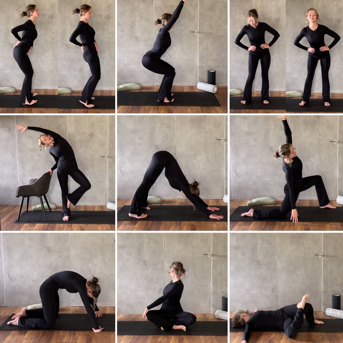 Упражнения при боли в пояснице 