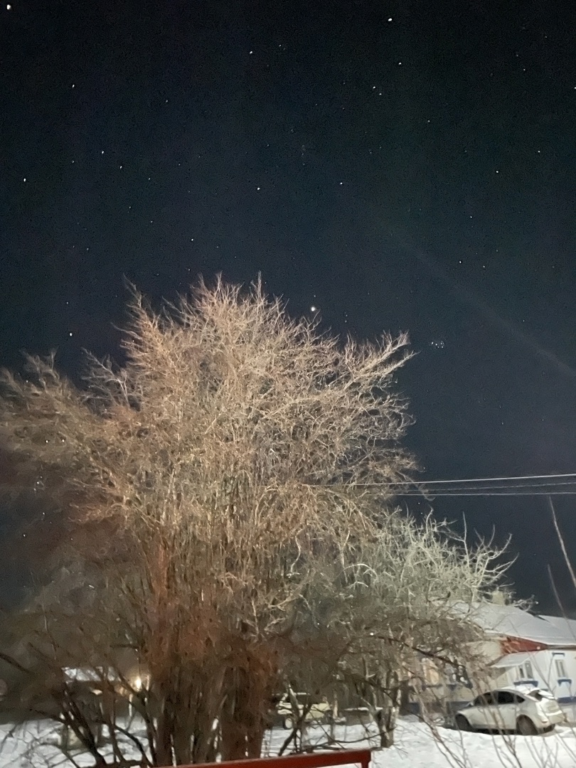 Давно не видела такое небо