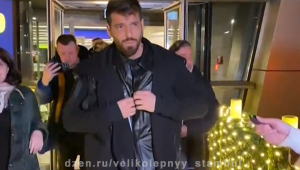 Турецкий актёр Джан Яман в Москве