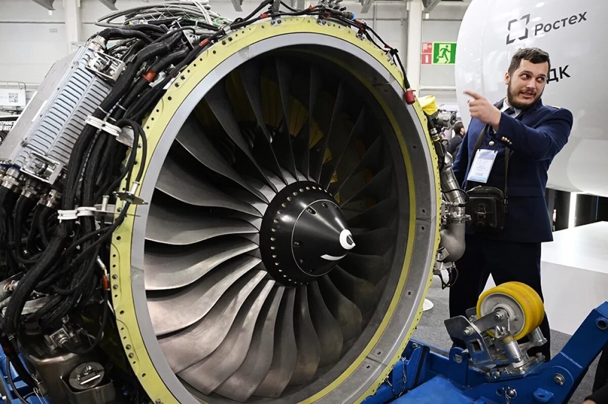    Российский двигатель ПД-8.