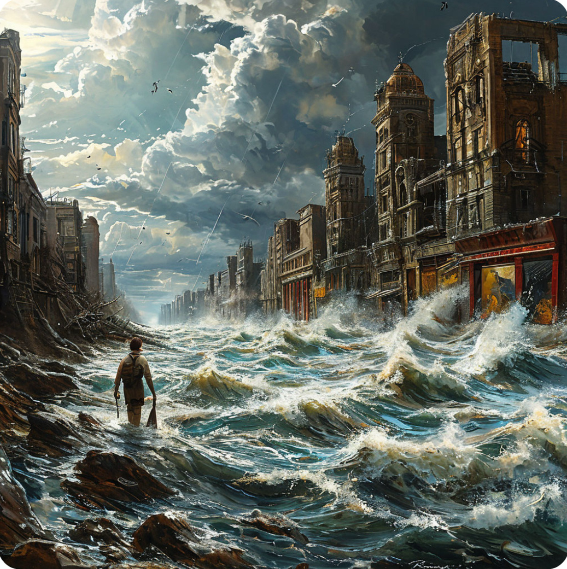 Всемирный потом очами нейросети