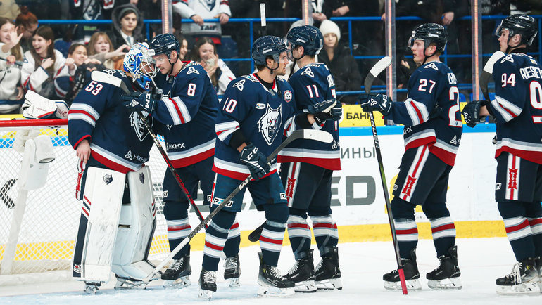    «Нефтехимик» не смог выйти в плей-офф КХЛ.ХК «Нефтехимик»