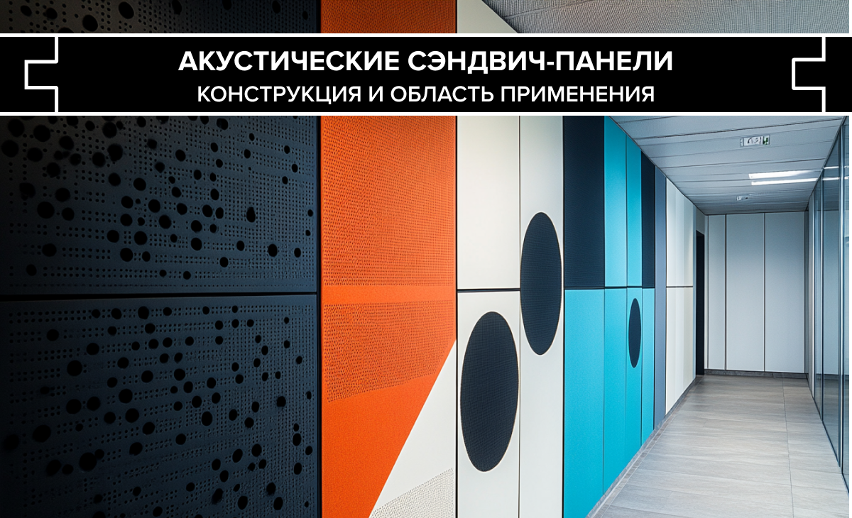 Акустические сэндвич-панели
