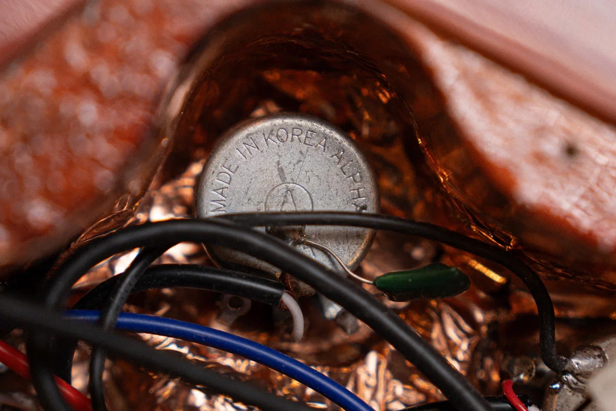 Потенциометры Альфа на электрогитарах Aion