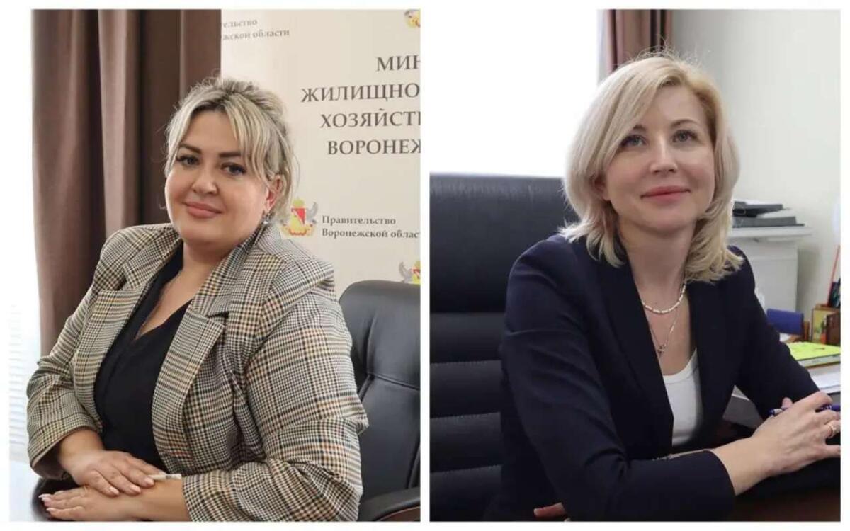    Воронежским замминистра ЖКХ продлили арест до конца весны На фото слева – Наталия Толчеева, справа – Елена Евсюкова