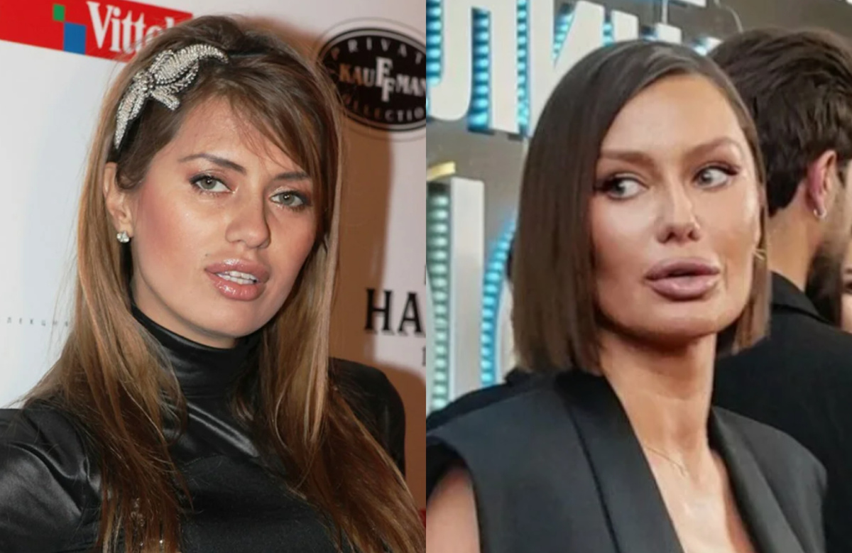 на фото Виктория Боня раньше и сейчас 