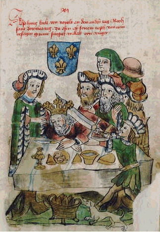 Гибель короля Карла III Малого в Венгрии