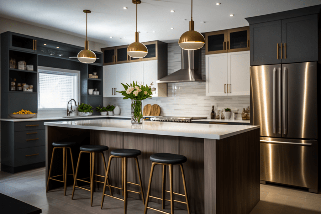    Кухня современного стиля с функциональной планировкой Keri