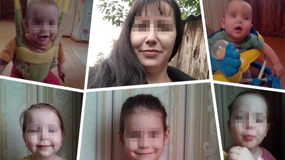 Мать похоронит сразу пятерых маленьких детей. Она на ночь оставила их со своим мужчиной, чтобы заработать им на еду