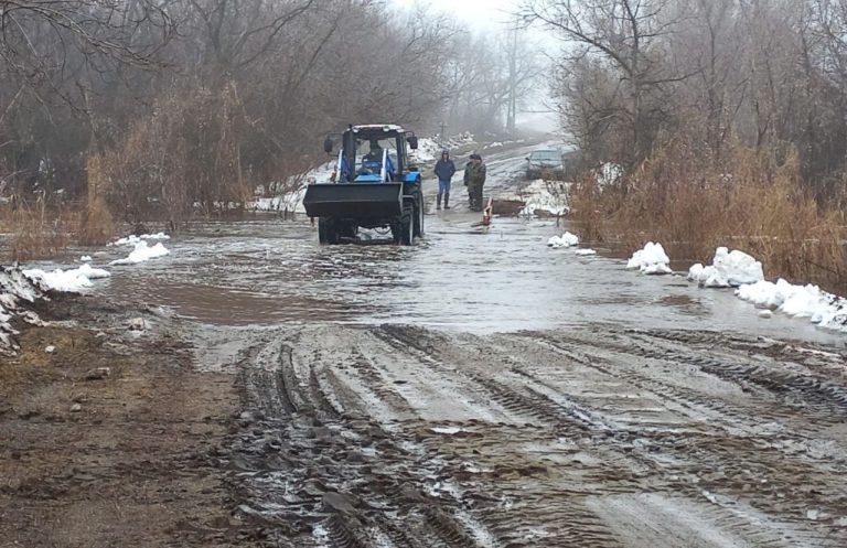    В Новосергиевском районе река Самара приближается к неблагоприятной отметке Оренбуржье