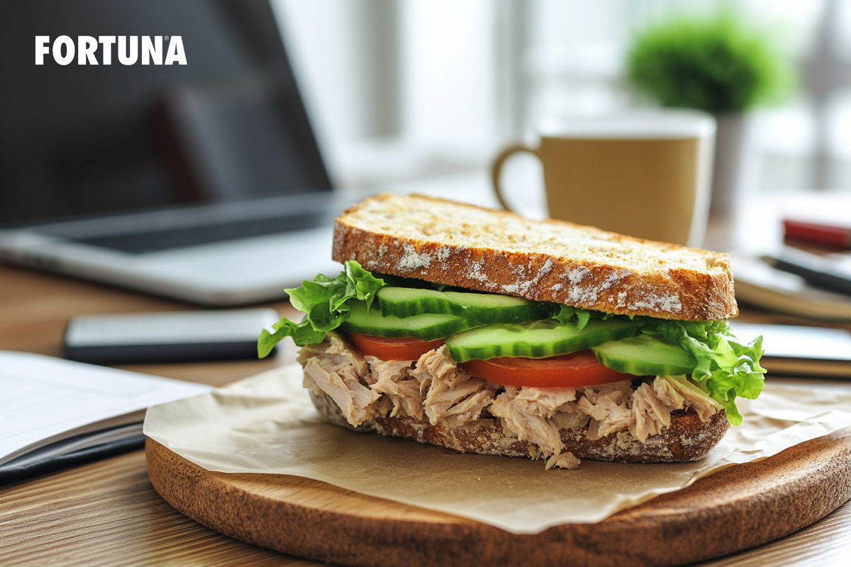 Сэндвич с тунцом