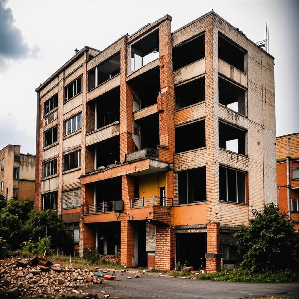 Кирпич больше не основа для многоквартирных домов