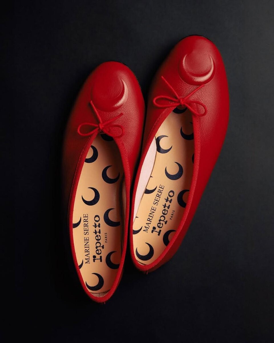    В ассортименте KM20 появилась коллаборация Marine Serre x Repetto (фото 1)