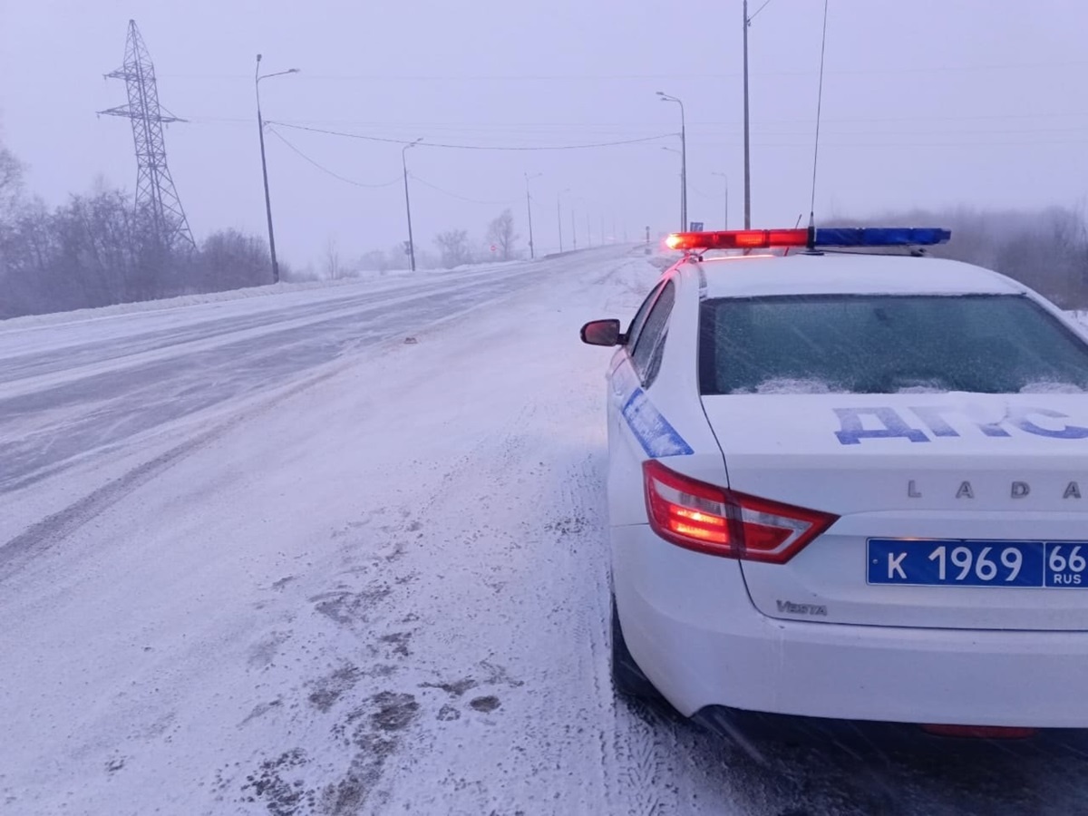    184 км автодороги «Пермь-Екатеринбург» Ачитского района | Фото: Госавтоинспекция Свердловской области