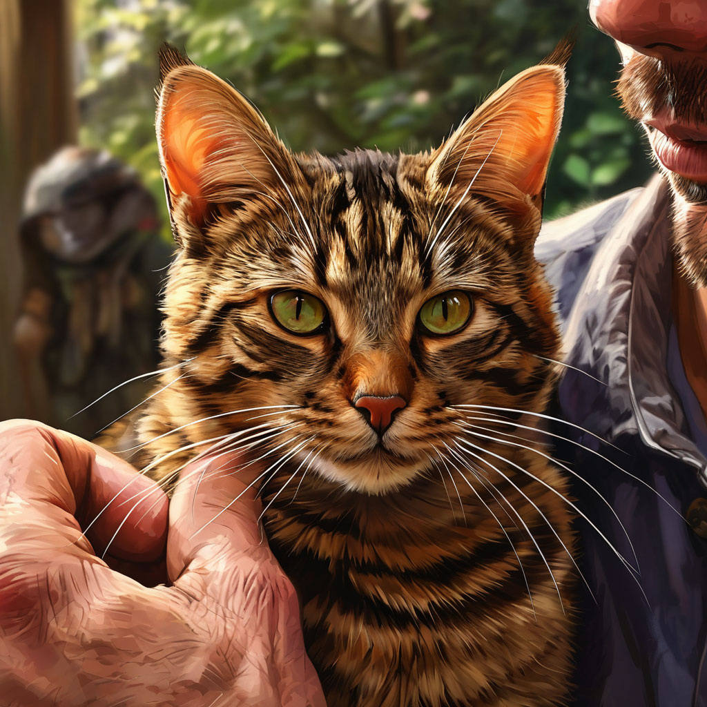 Время, проведённое с кошкой, никогда не потрачено впустую