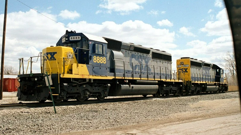 Тепловоз SD40-2 № 8888