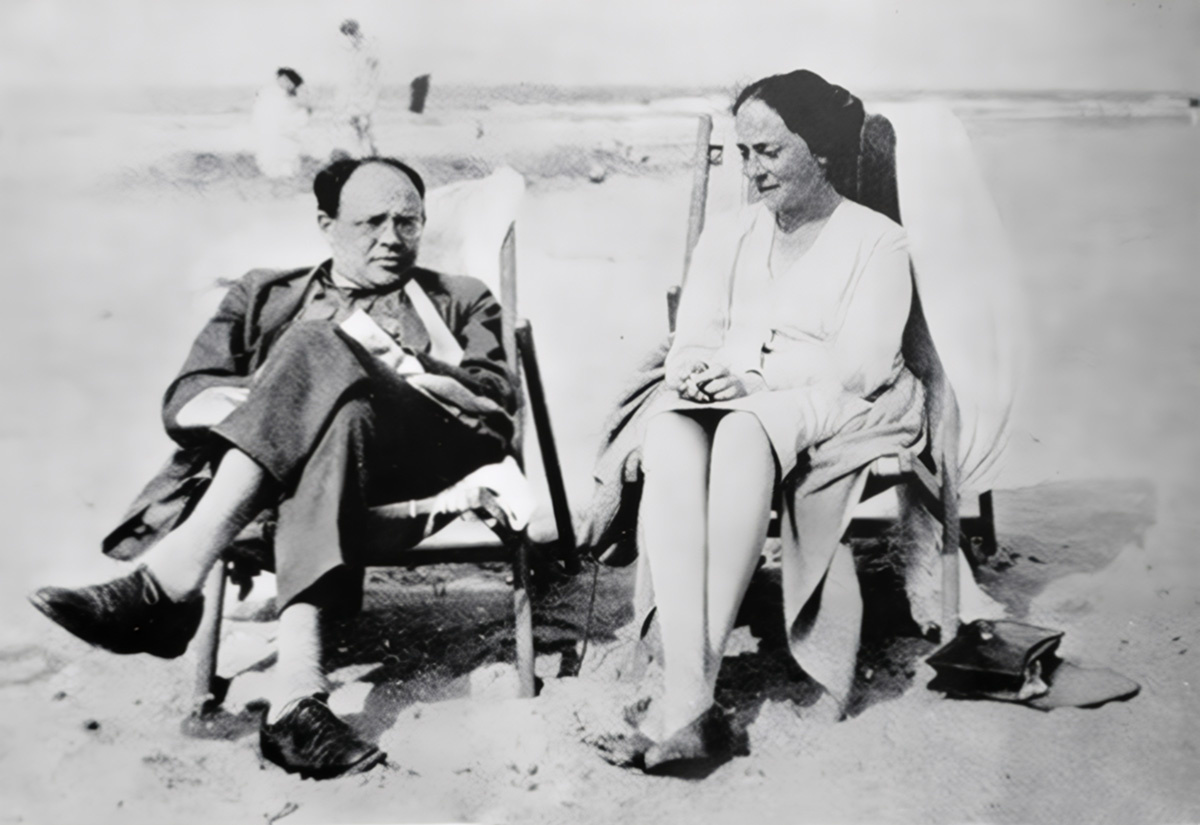 И. Бабель и А. Пирожкова