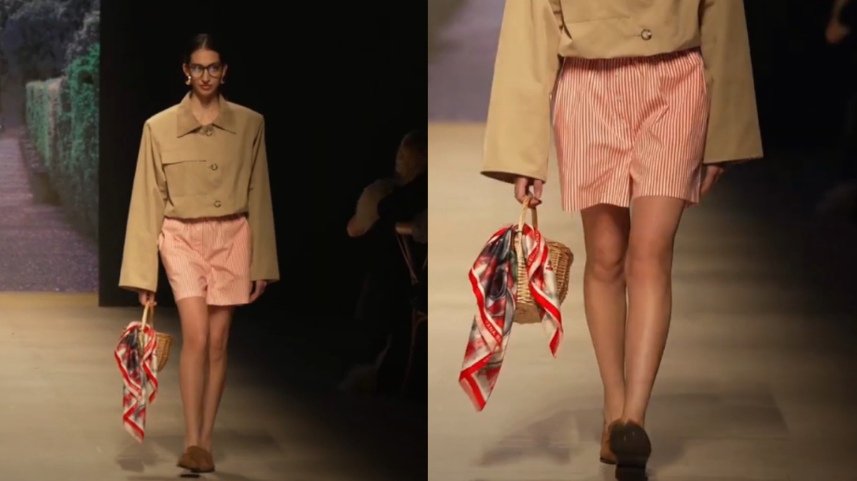 Скриншот с видео показа