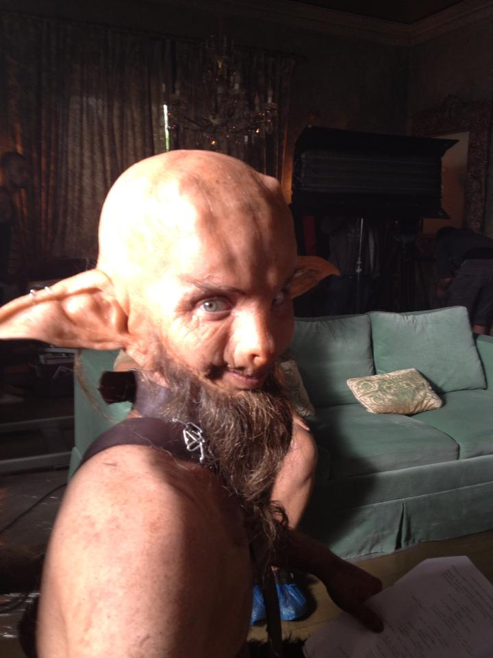 Тимур Боканча. Съемки в фильме 