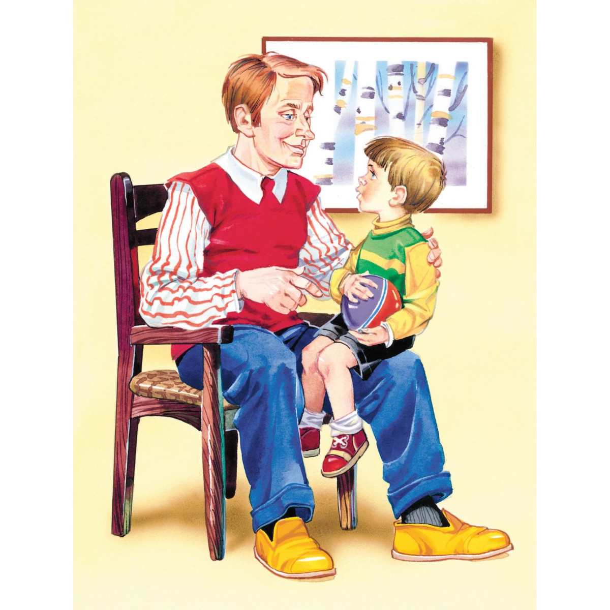 "Крошка сын к отцу пришел, и спросила кроха:
— Что такое хорошо и что такое плохо?»