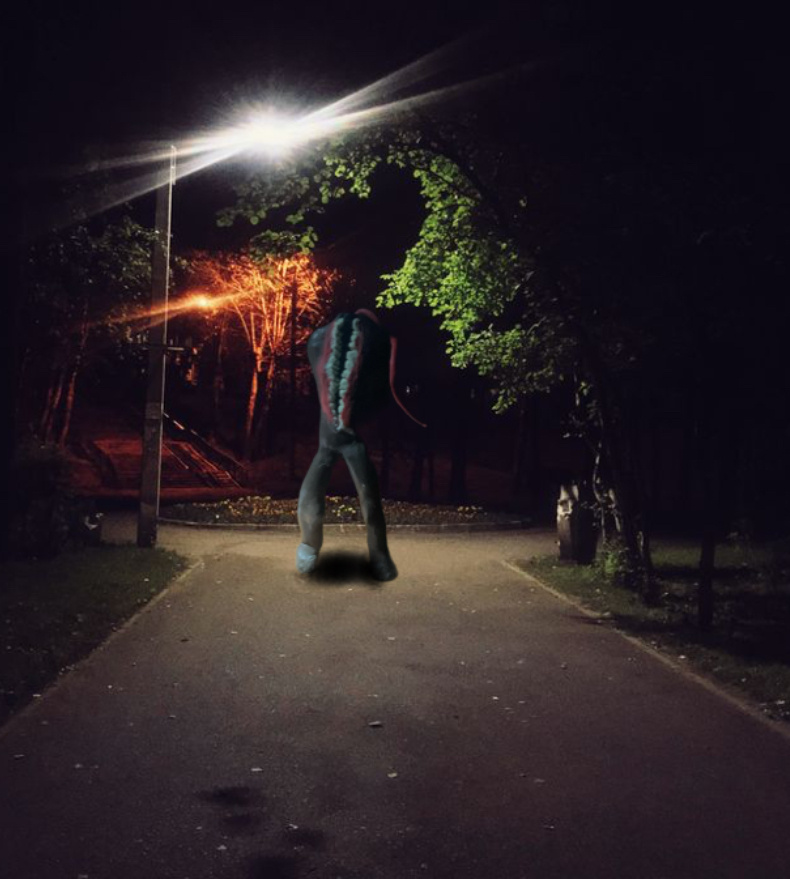 Это существо очень скрытное и огресивно относится к людям. 