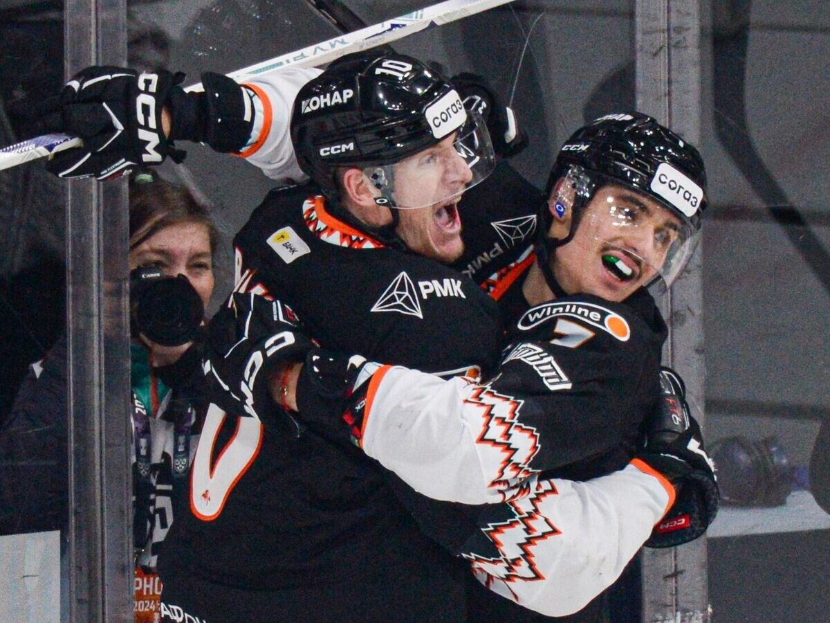    Хоккеисты "Трактора"© РИА Новости / Александр Кондратюк