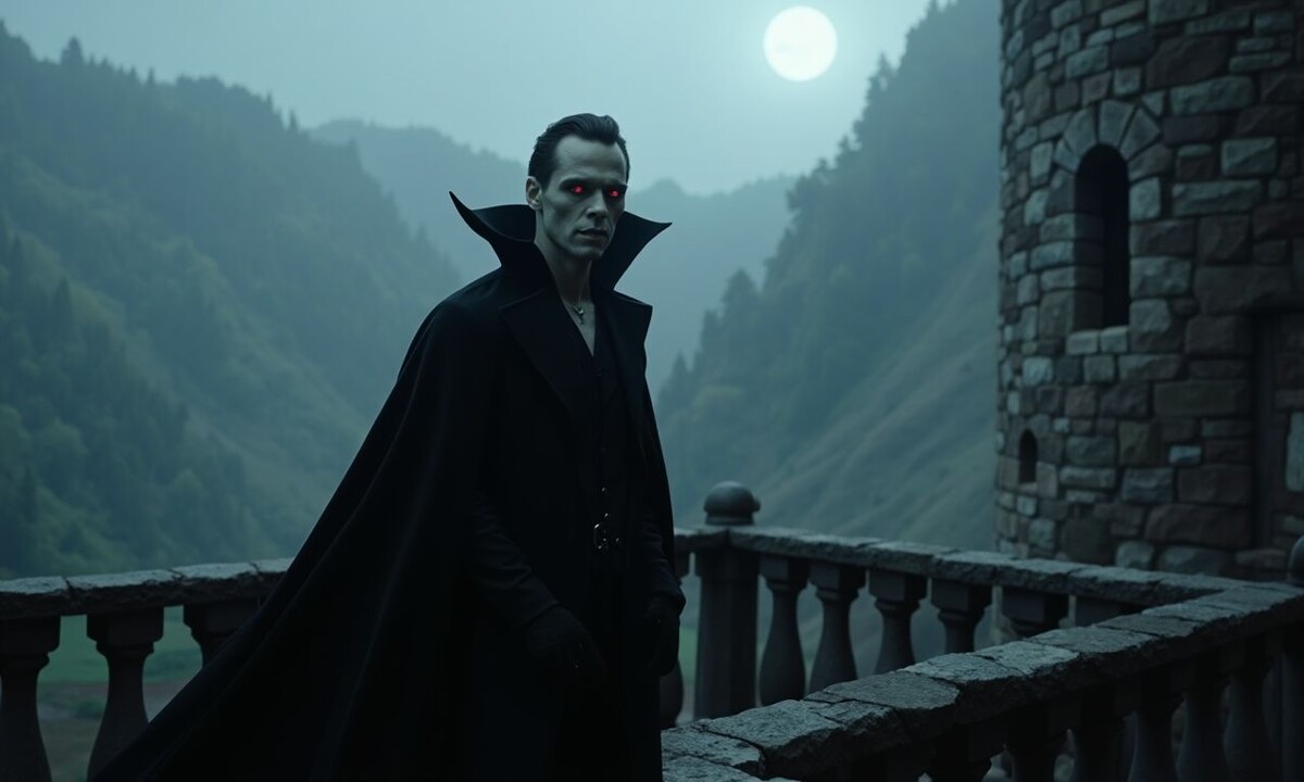 Граф Дракула - вечный символ вампиризма и темной романтики