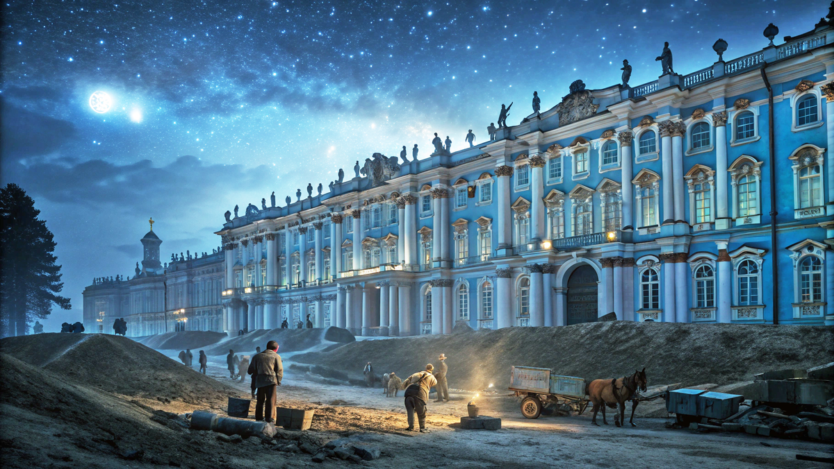 Эрмитаж - допотопный дворец в центре Петербурга: кто на самом деле построил главный дворец Питера? История, о которой молчат экскурсоводы