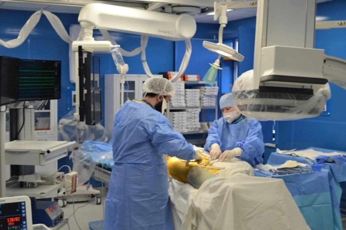    Калининградские медики помогли сохранить ногу пациентке