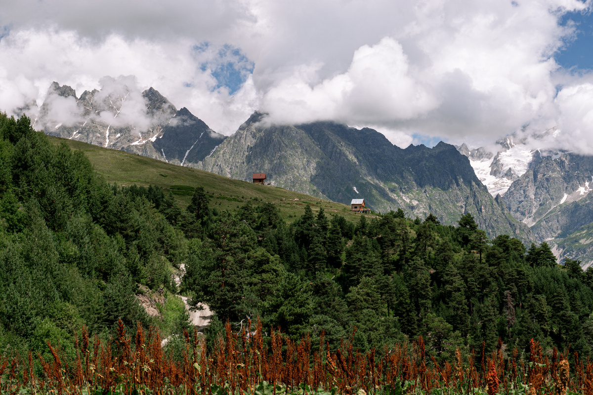 По дороге на озера Корульди