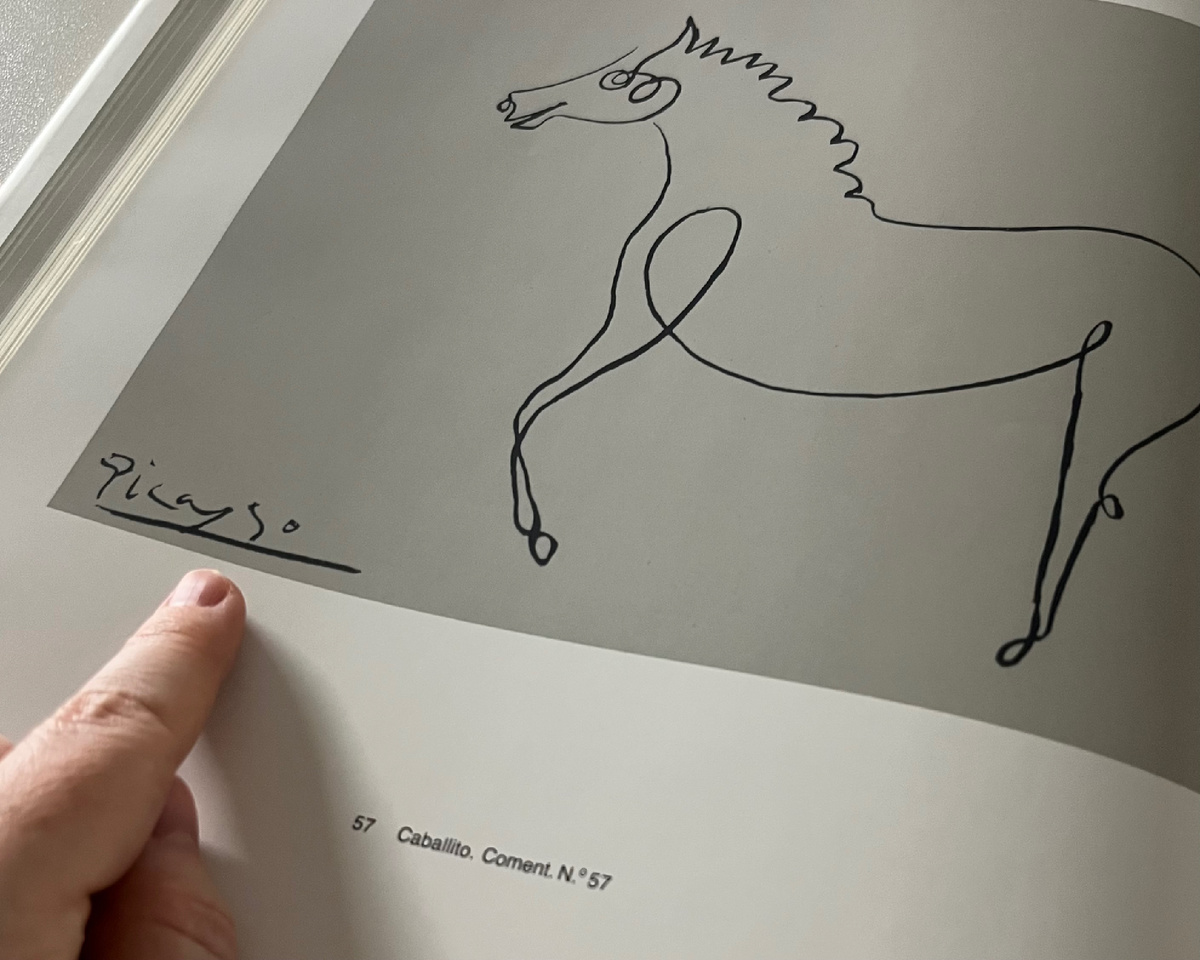 Пабло Пикассо. Лошадка